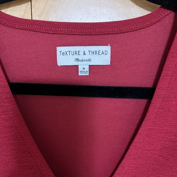 Madewell women’s faux wrap top - Picture 2 of 3